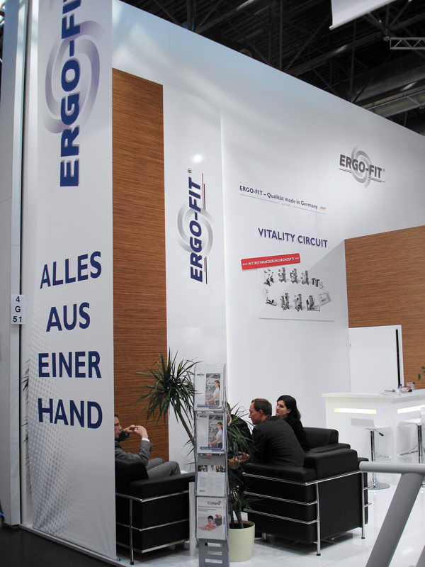 ERGO FIT Stand auf der MEDICA 2011